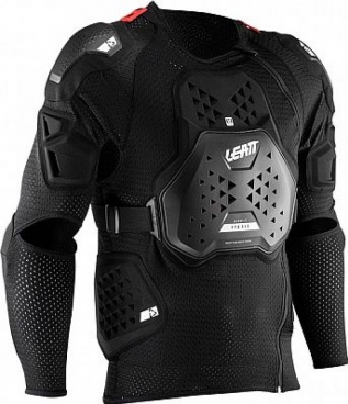 Leatt Body 3DF Airfit Hybrid chránič hrude - čierny
