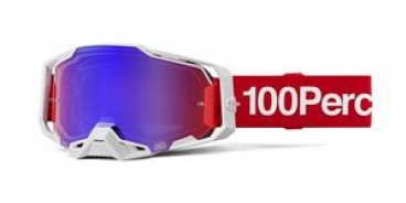 Okuliare ARMEGA CORBIN, 100% červené/modré plexi