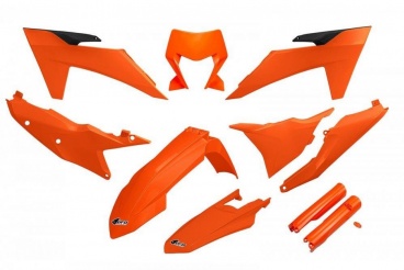 Sada plastov kompletná KTM EXC/EXC-F 2024-2025 oranžová
