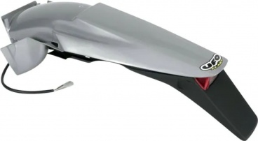 Blatník zadný so svetlom KTM EXC 1998-2003 strieborný