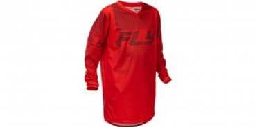Dres F-16, FLY RACING - USA 2026 detské (červená)