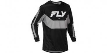 Dres KINETIC, FLY RACING - USA 2026 (čierna/sivá)