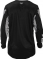 Dres KINETIC, FLY RACING - USA 2026 (čierna/sivá)