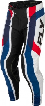 Nohavice LITE sa GLORY, FLY RACING - USA 2026 (červená/biela/modrá)
