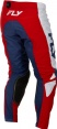 Nohavice KINETIC, FLY RACING - USA 2026 (červená/biela/modrá)