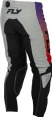 Nohavice KINETIC, FLY RACING - USA 2026 (sivá/červená/fialová/čierna)