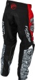 Nohavice KINETIC MUTANT, FLY RACING- USA detské 2026 (červená/biela/čierna)