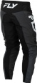 Nohavice F-16, FLY RACING - USA 2026 (čierna/biela)