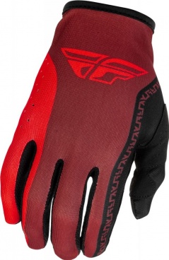 Rukavice LITE, FLY RACING - USA 2026 (čierna/červená)