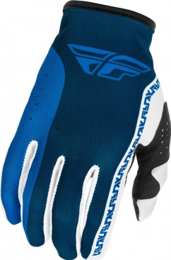 Rukavice LITE, FLY RACING - USA 2026 (modrá/biela)