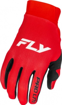 Rukavice pre LITE, FLY RACING - USA 2026 (červená/biela)