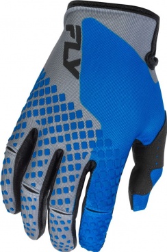 Rukavice KINETIC, FLY RACING - USA 2026 (modrá/sivá/čierna)