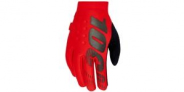 Rukavice BRISKER, 100% - USA (červená)