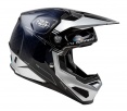 Prilba FORMULA S CARBON, FLY RACING - USA (modrá/strieborná)