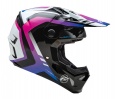 Prilba FORMULA CP, FLY RACING - USA (biela/čierna/fialová)