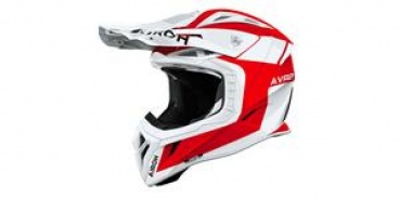 Prilba AVIATOR ACE 2 Iron, AIROH (červená lesklá) 2026