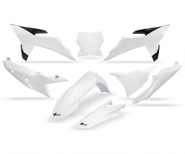 Sada plastov KTM SX/SX-F 2025-2026 biela
