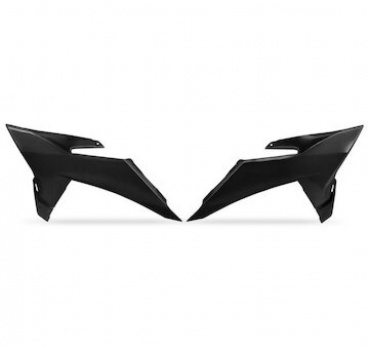 Kryty chladiča KTM SX/SX-F 2025-2026, EXC/EXC-F 2026 čierne