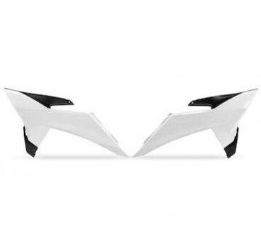 Kryty chladiča KTM SX/SX-F 2025-2026, EXC/EXC-F 2026 biele
