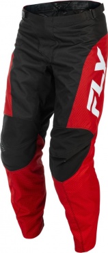 Nohavice F-16, FLY RACING - USA 2026 (červená/čierna/biela)