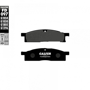 Predné brzdové platničky Yamaha YZ 65 2018-2025 YZ 85 2016-2025