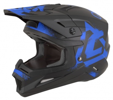 Prilba Cross Cup 2 Crew, (čierna matná/modrá) 2026
