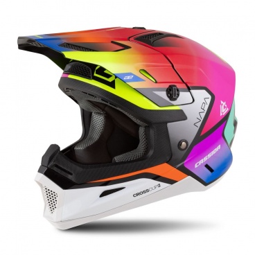 Prilba Cross Cup 2 Napa Junior, detská (multikolor perleť) 2026