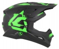 Prilba Cross Cup 2 Crew Junior, detská (čierna matná/zelená fluo) 2026