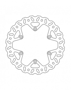 Brzdový kotúč zadný Yamaha YZ 125, YZ 250 2022-2026, YZF 250 2021-2026, YZF 450 2020-2026 
