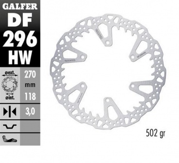 Predný brzdový kotúč YAMAHA YZ 125/250 2022-2026, YZF 250 2021-2026, YZF 450 2020-2026