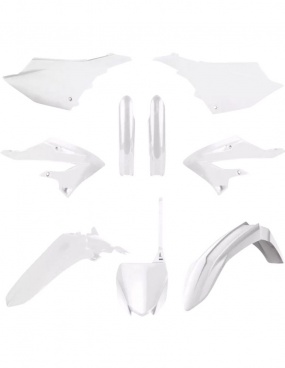Sada plastov YAMAHA YZ 125/250 2022-2026 biela