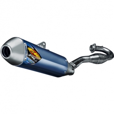 Výfukový systém FACTORY 4.1 RCT + MEGABOMB  TITANIUM BLUE ANODIZED HUSQVARNA FC250 14-15