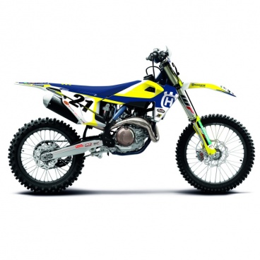 Sada polepov HUSQVARNA TROPHY s poťahom sedla