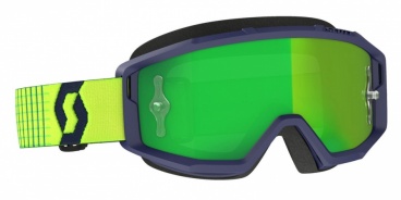 Okuliare PRIMAL Modro/Žlté - zelené chrómové sklo