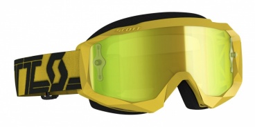 Okuliare HUSTLE X MX - Žlto/Čierne - Žlté chrómové sklo