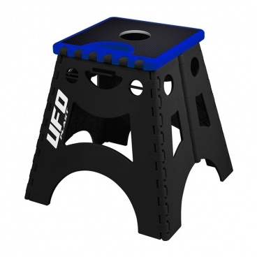 Skladací stojan Foldable čierno/modrý